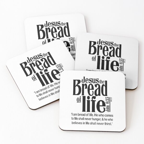 Item preview, jesus the bread of life john 6 35 designed and sold by PUNCH ME IN SHOP.