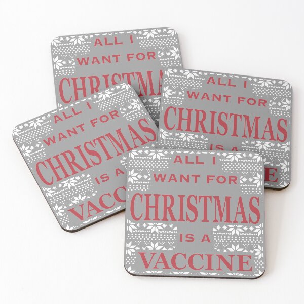 Item preview, All I Want For Christmas Is A Vaccine designed and sold by CoolYule.