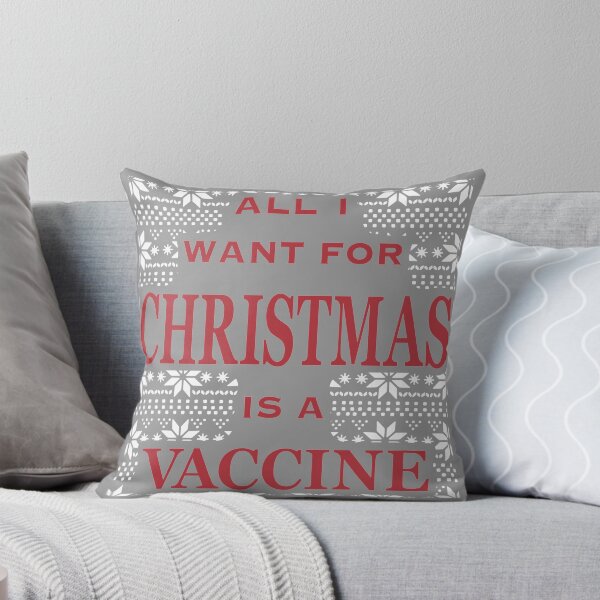 Item preview, All I Want For Christmas Is A Vaccine designed and sold by CoolYule.