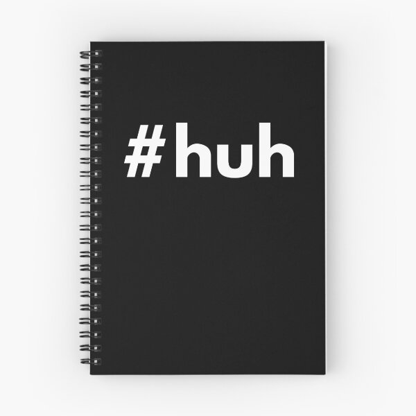 Item preview, Hashtag huh designed and sold by HashtagZone.