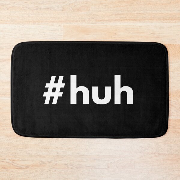 Item preview, Hashtag huh designed and sold by HashtagZone.