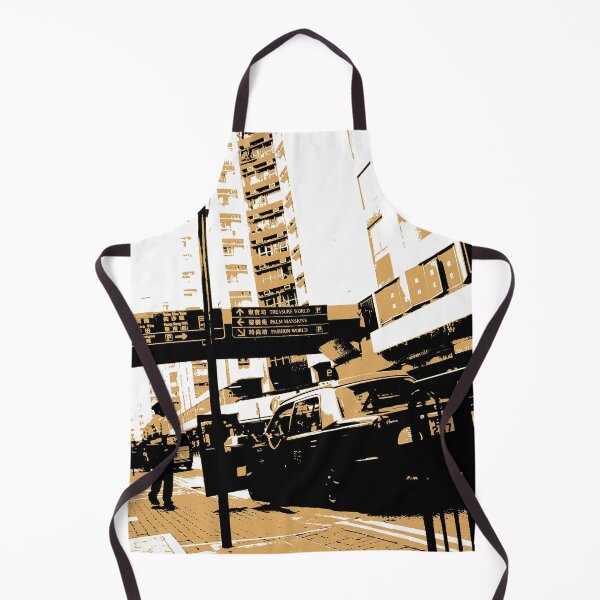Item preview, HongKong - Duotone - Taxi Fashion World designed and sold by Hell-Prints.