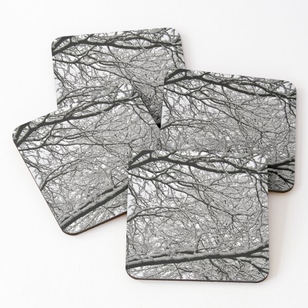 Item preview, Snowy Trees Abstract designed and sold by richardbryce.