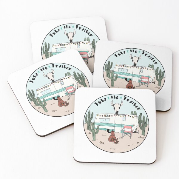 Tula The Trailer Coasters (Set of 4)
