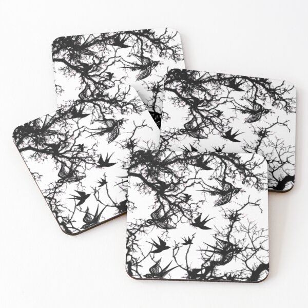 Item preview, Swallows crush in the autumn sky designed and sold by JTTL.