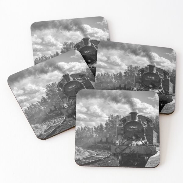 Item preview, GWR Small Prairie - Black and White designed and sold by Steve H Clark.