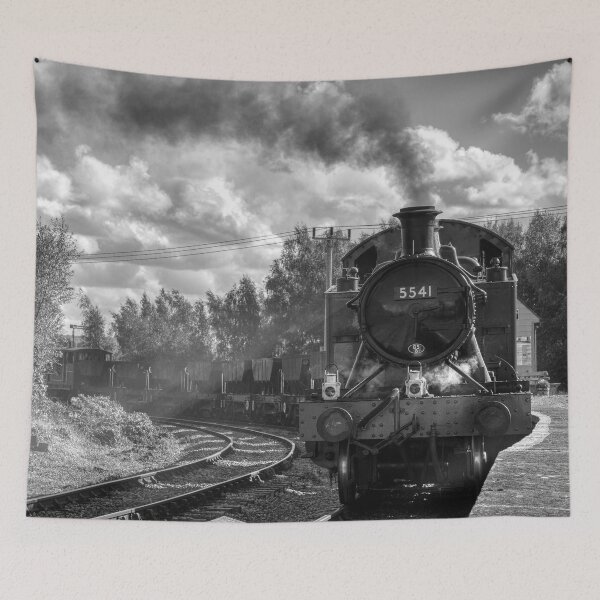 Item preview, GWR Small Prairie - Black and White designed and sold by Steve H Clark.