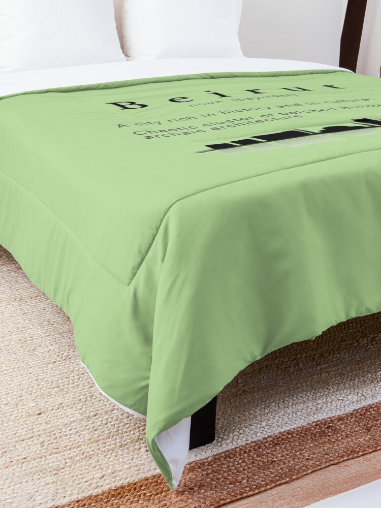 Alternate view of The Definition of Beirut Comforter