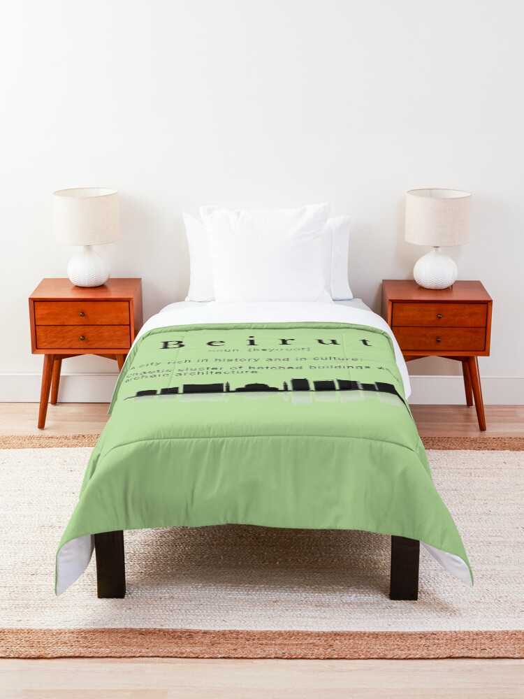 Alternate view of The Definition of Beirut Comforter