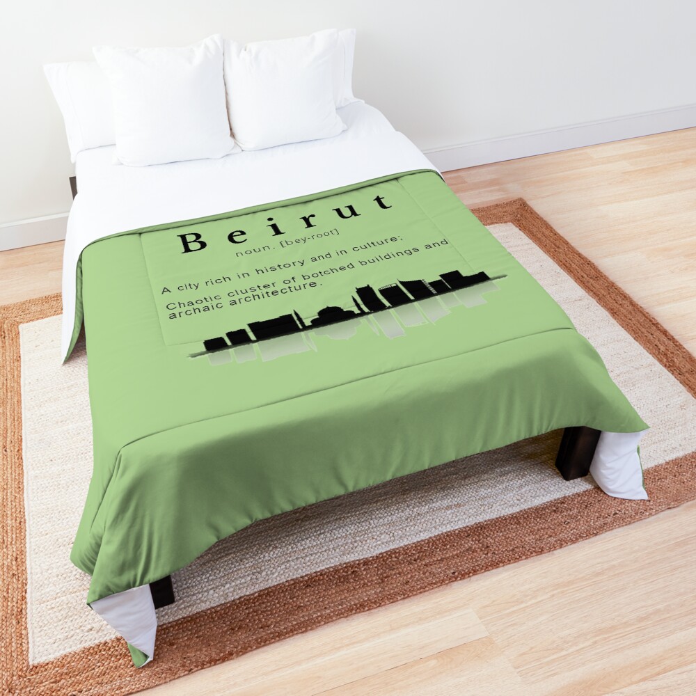 The Definition of Beirut Comforter