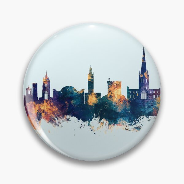 Item preview, Norwich England Skyline designed and sold by ArtPrints.