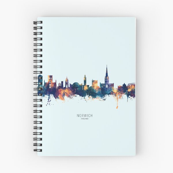 Item preview, Norwich England Skyline designed and sold by ArtPrints.
