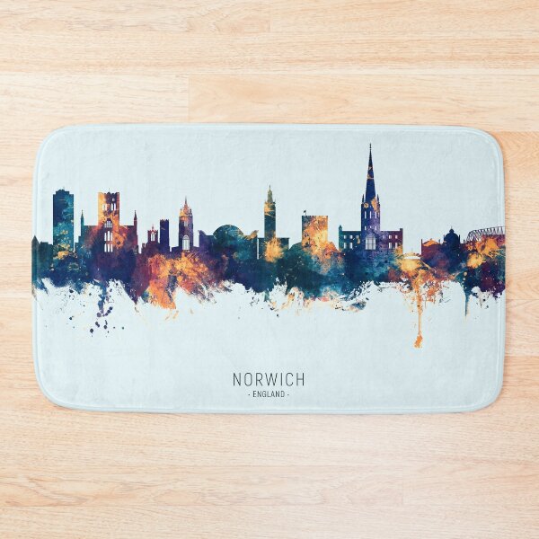 Item preview, Norwich England Skyline designed and sold by ArtPrints.