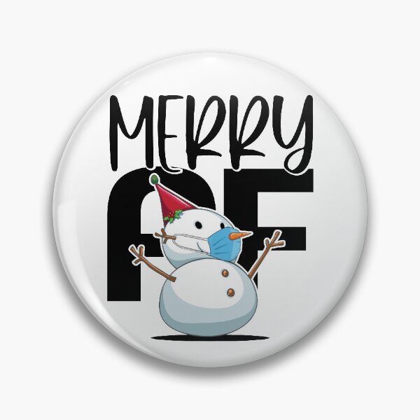 Item preview, Merry AF | Funny Christmas Snowman designed and sold by GravitiTees.