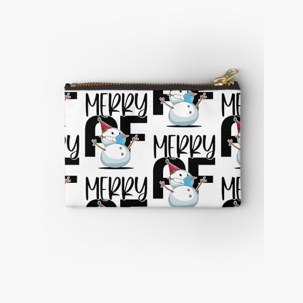 Item preview, Merry AF | Funny Christmas Snowman designed and sold by GravitiTees.