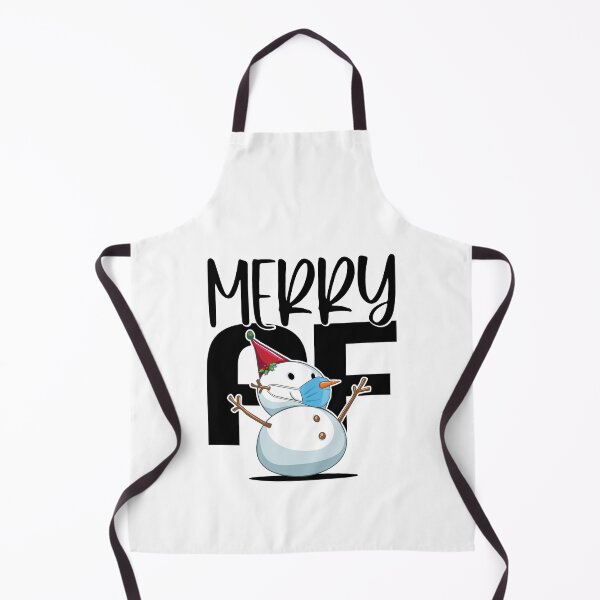 Item preview, Merry AF | Funny Christmas Snowman designed and sold by GravitiTees.