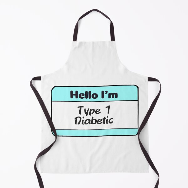 Item preview, Diabetes Nametag - Teal designed and sold by CatGirl101.