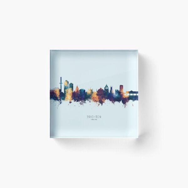 Item preview, Brighton England Skyline designed and sold by ArtPrints.