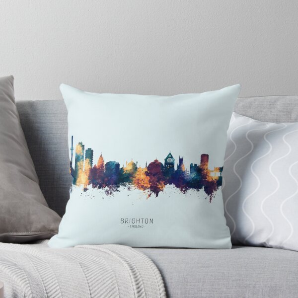 Item preview, Brighton England Skyline designed and sold by ArtPrints.