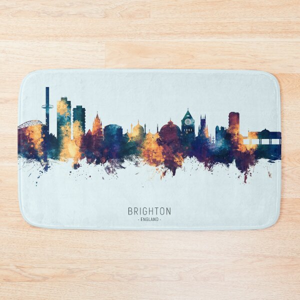 Item preview, Brighton England Skyline designed and sold by ArtPrints.