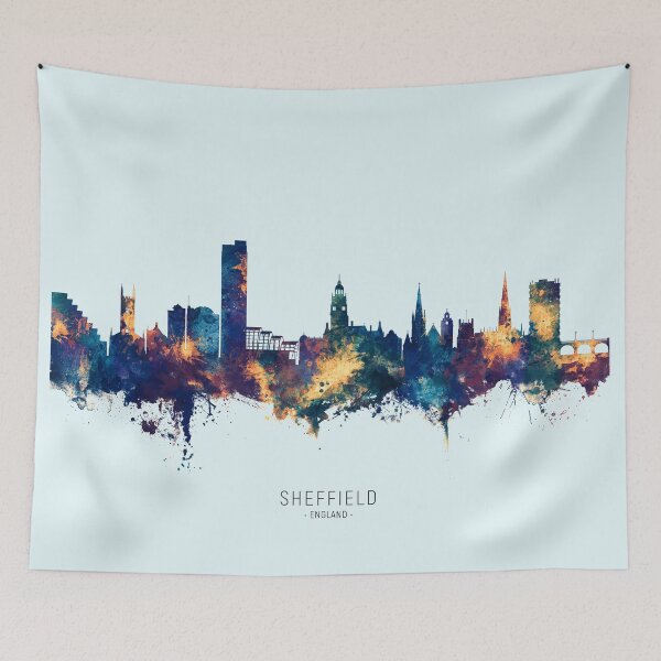 Item preview, Sheffield England Skyline designed and sold by ArtPrints.