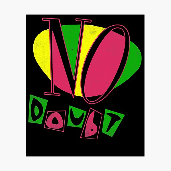 Love Rock Music Band No Doubt Lámina fotográfica