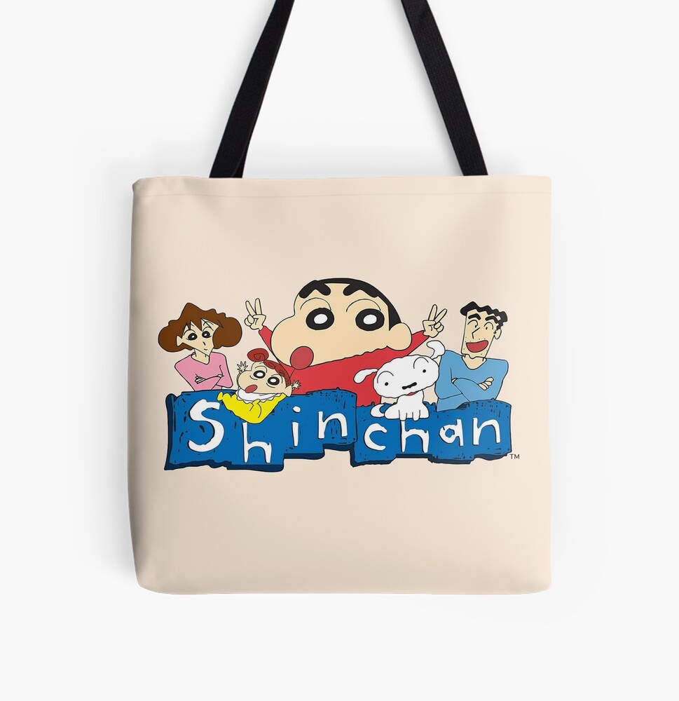 Shinchan: No Noise Zipper Tote Bag – Thela Gaadi