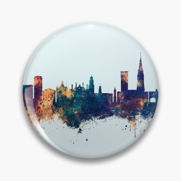 Item preview, Leicester England Skyline designed and sold by ArtPrints.