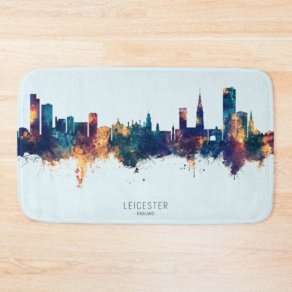 Item preview, Leicester England Skyline designed and sold by ArtPrints.