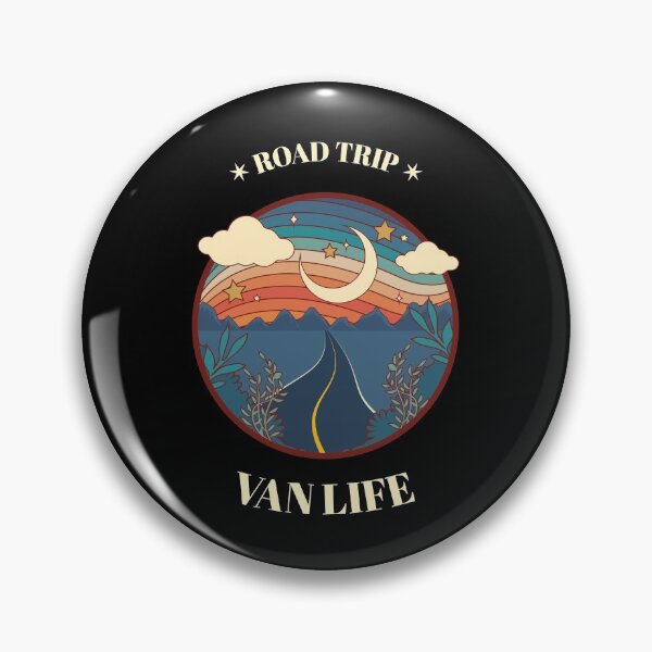 Item preview, Psychedelic Van Life Road Trip Graphic Design_2 designed and sold by Belcibol.