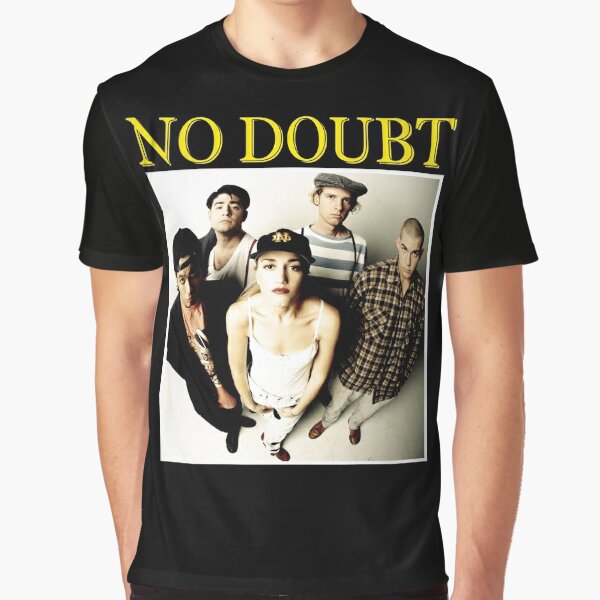 No Doubt Face Mazes Girls Juniors Black T Shirt New Official Band Merch Gwen