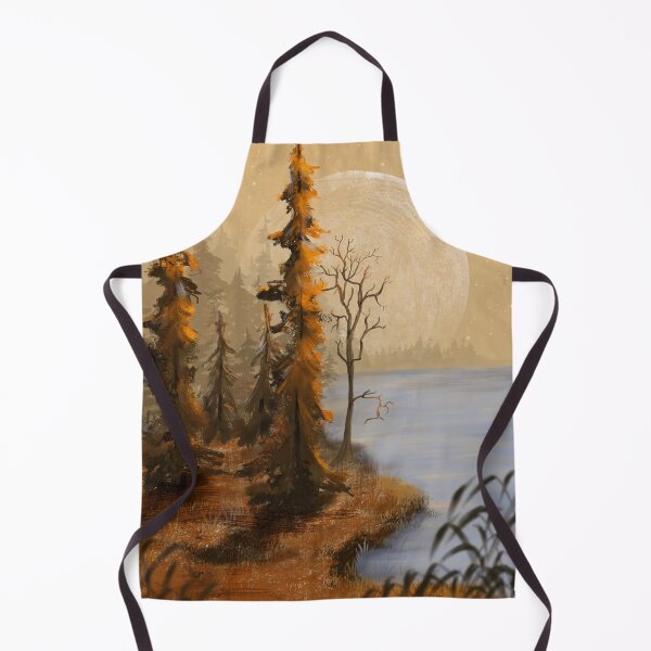 Item preview, Full moon landscape designed and sold by Jenni Toikkanen.