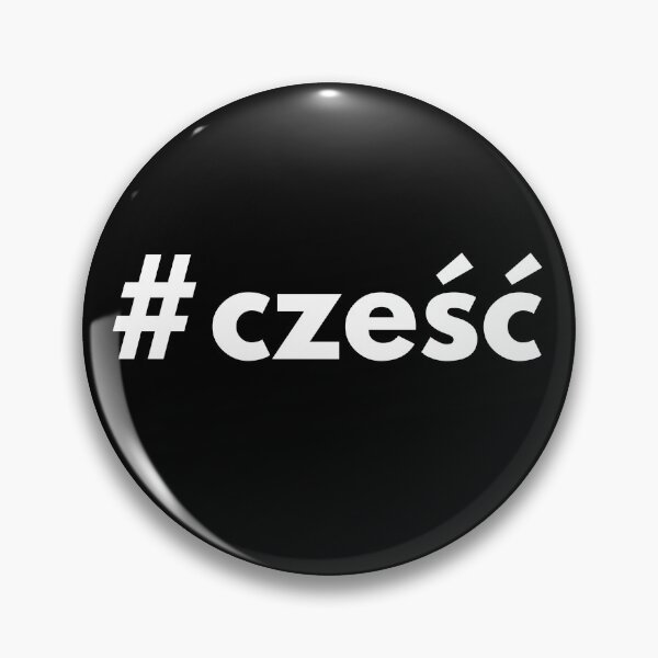 Item preview, Hashtag czesc - hello in Polish designed and sold by HashtagZone.