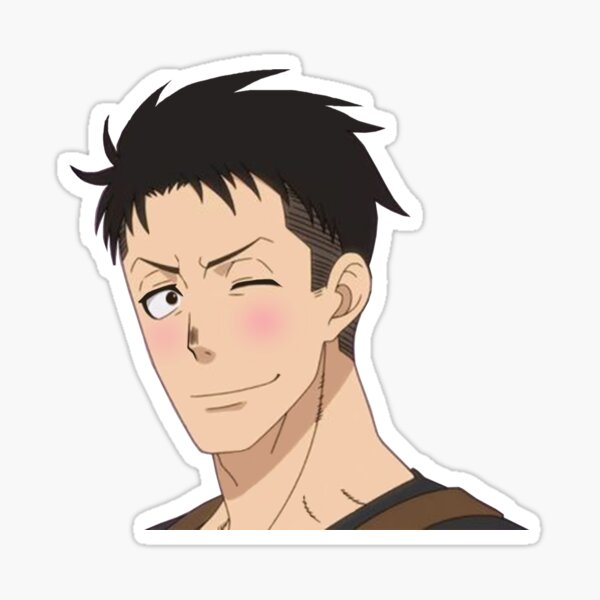 Obi Akitaru Fire Force Sticker For Sale By Kawaiicrossing Redbubble 0191