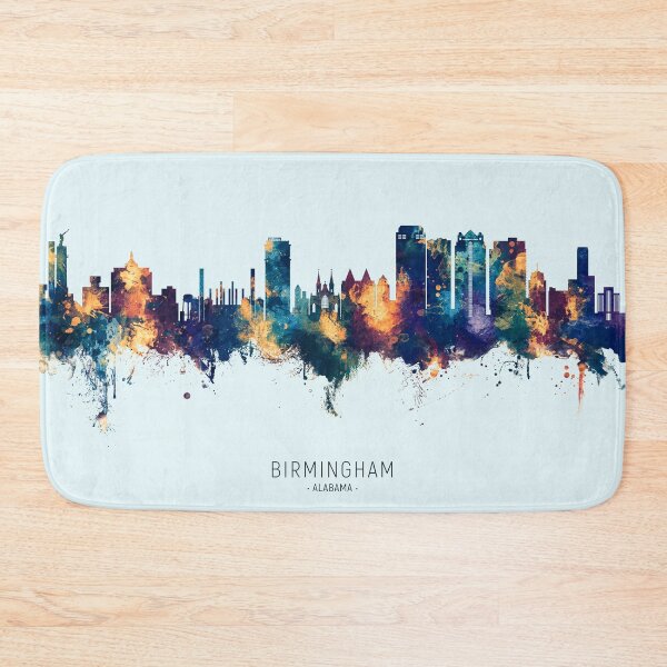 Artikelvorschau, Birmingham Alabama Skyline entworfen und verkauft von ArtPrints.