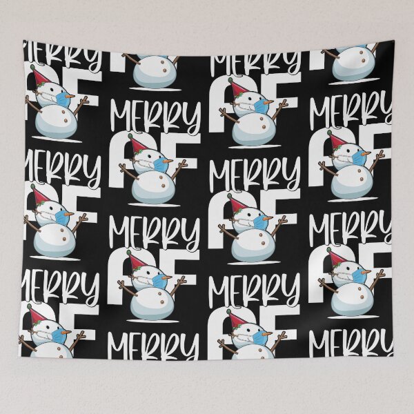 Item preview, Merry AF | Amusing Christmas Snowman designed and sold by GravitiTees.