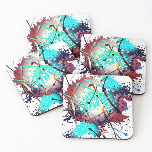 Item preview, Splash of Chaos Colors in Abstract Contermporary Style  designed and sold by Nisuris.