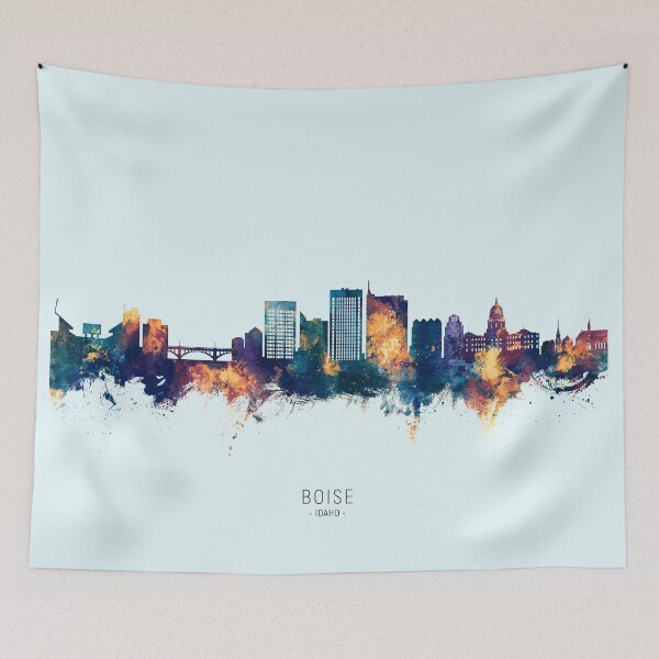 Item preview, Boise Idaho Skyline designed and sold by ArtPrints.