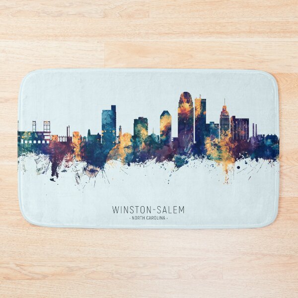 Item preview, Winston-Salem North Carolina Skyline designed and sold by ArtPrints.