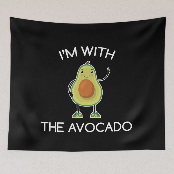 Item preview, I'm With The Avocado designed and sold by pintsandquarts.