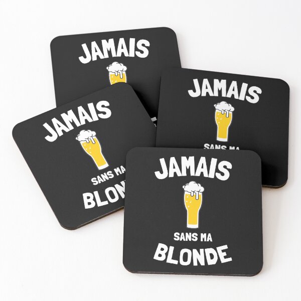 Item preview, Never without my blonde humor beer birthday designed and sold by joozybart.