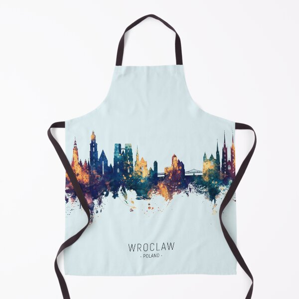 Item preview, Wroclaw Poland Skyline designed and sold by ArtPrints.