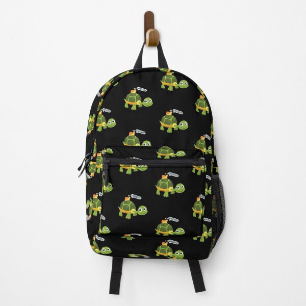 Item preview, Cute Snail Riding on Turtle Yelling Whee Animals designed and sold by perfectpresents.