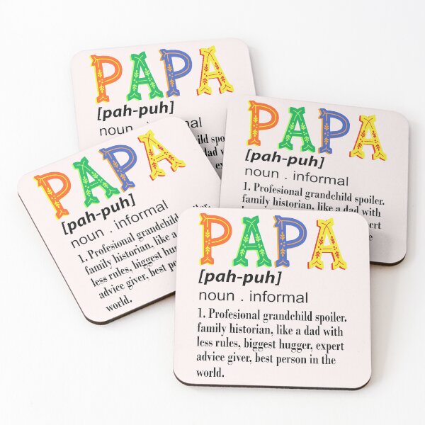 Item preview, Papa Noun Definition designed and sold by trendsshop.