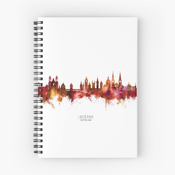 Item preview, Lucerne Switzerland Luzern Skyline designed and sold by ArtPrints.