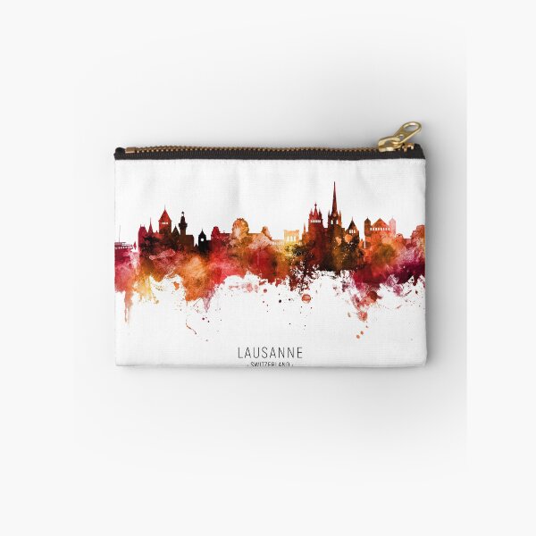 Item preview, Lausanne Switzerland Skyline designed and sold by ArtPrints.
