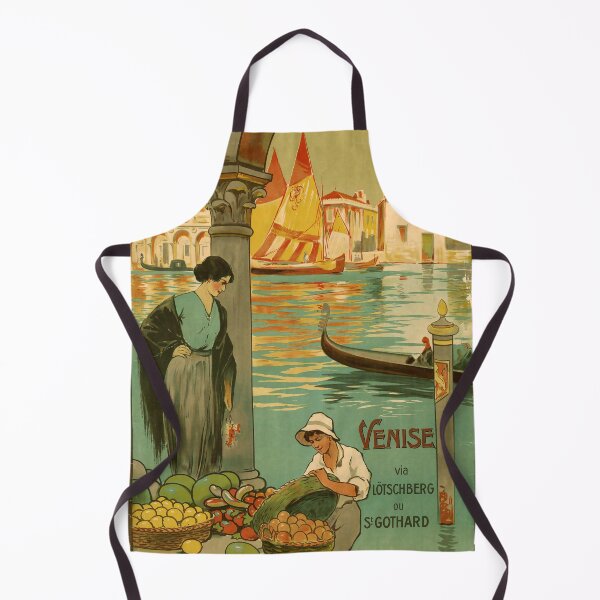 Item preview, retro classic EST Venise poster designed and sold by CorasPosters.