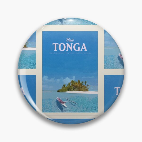 Item preview, Visit Tonga designed and sold by Mercury Club.