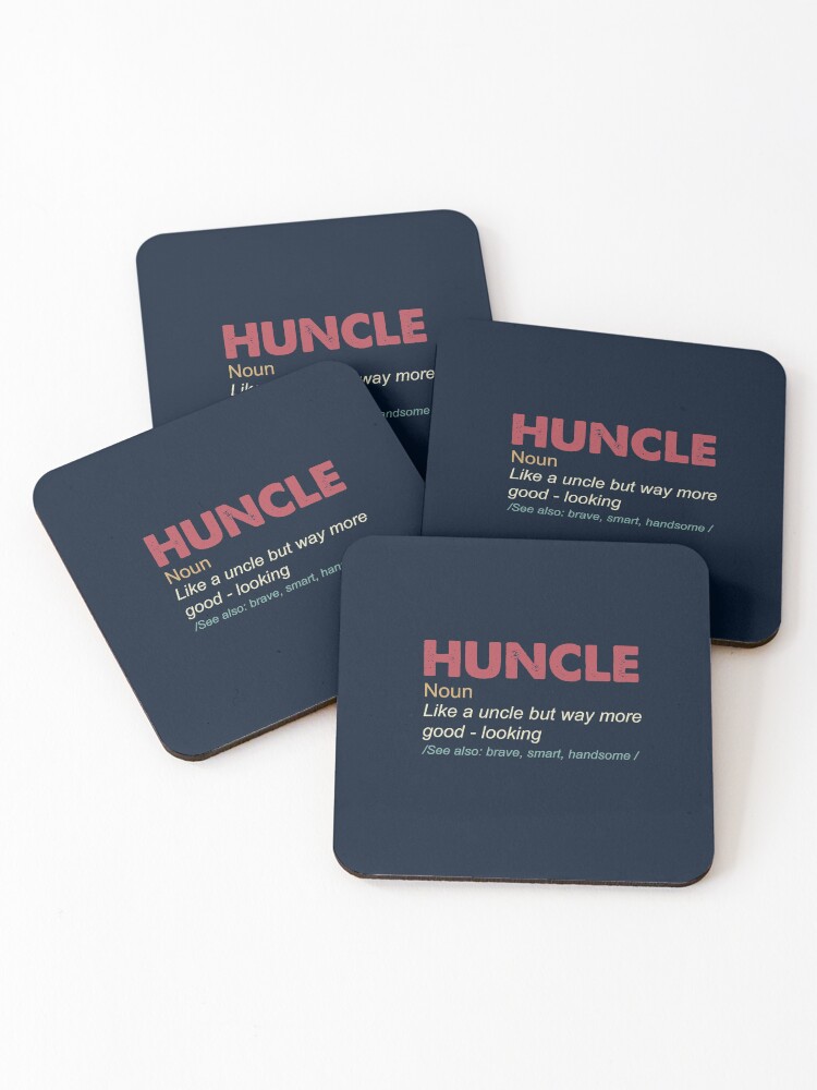 Thumbnail 1 of 5, Coasters (Set of 4), huncle designed and sold by KerryABC.