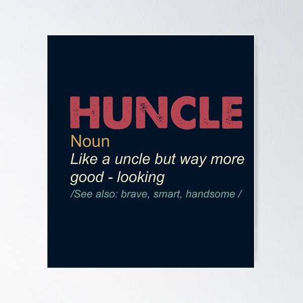 Item preview, huncle designed and sold by KerryABC.